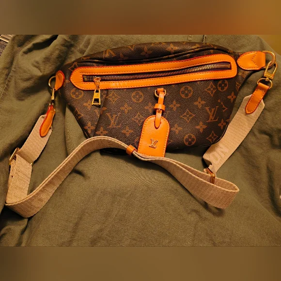 High Rise Monogram Bum Bag ( Brown and Darker Patina) - Picture 2 of 6